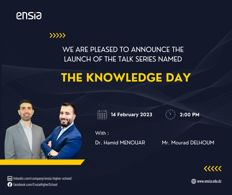 Launch of the “Knowledge Day” Talk Series