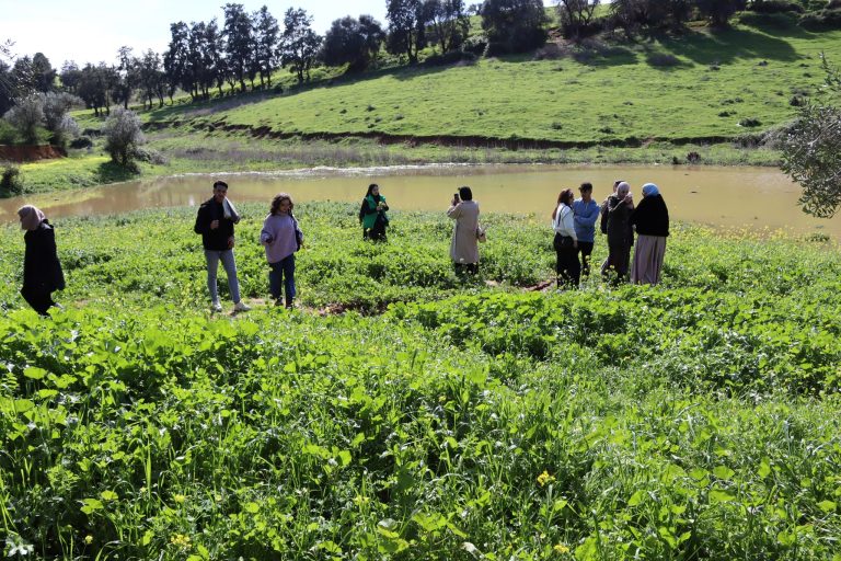 Visite de printemps à la ferme modèle de Khraissia